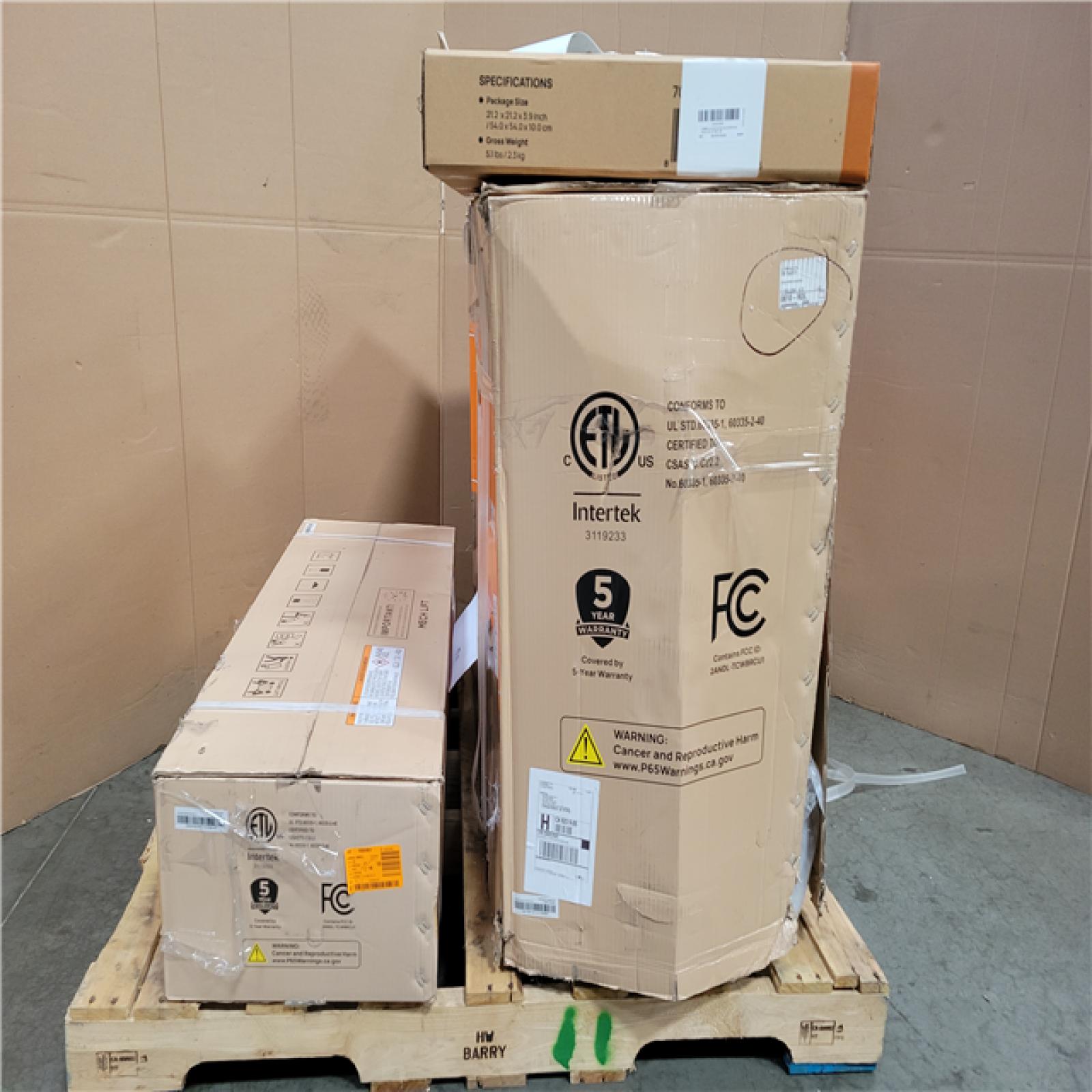 California AS-IS Turbro Split Air Conditioner (Damaged Boxes)