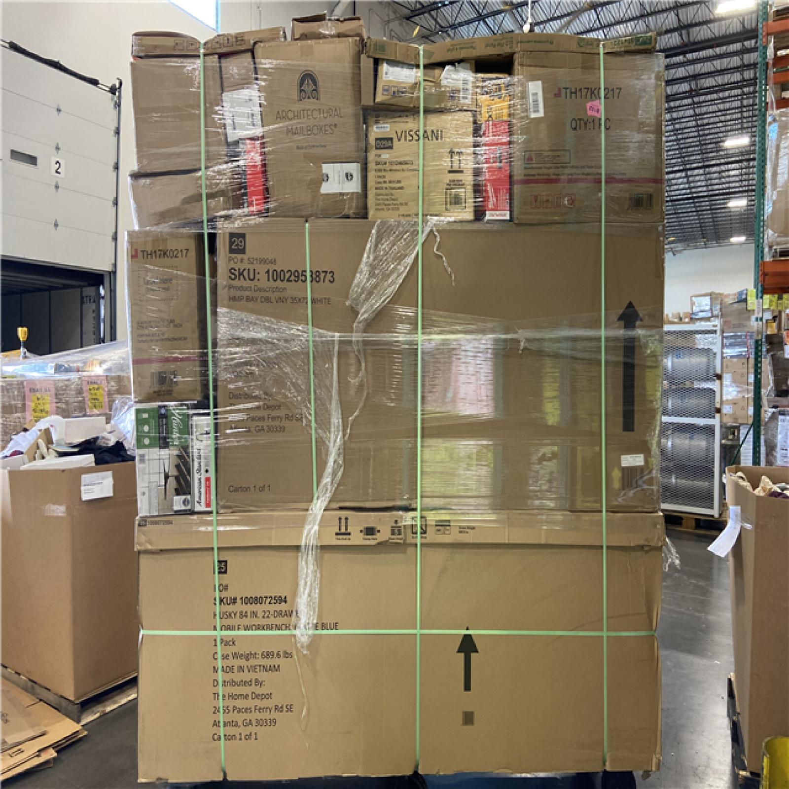 DALLAS LOCATION - AS-IS HOME IMPROVEMENT PALLET