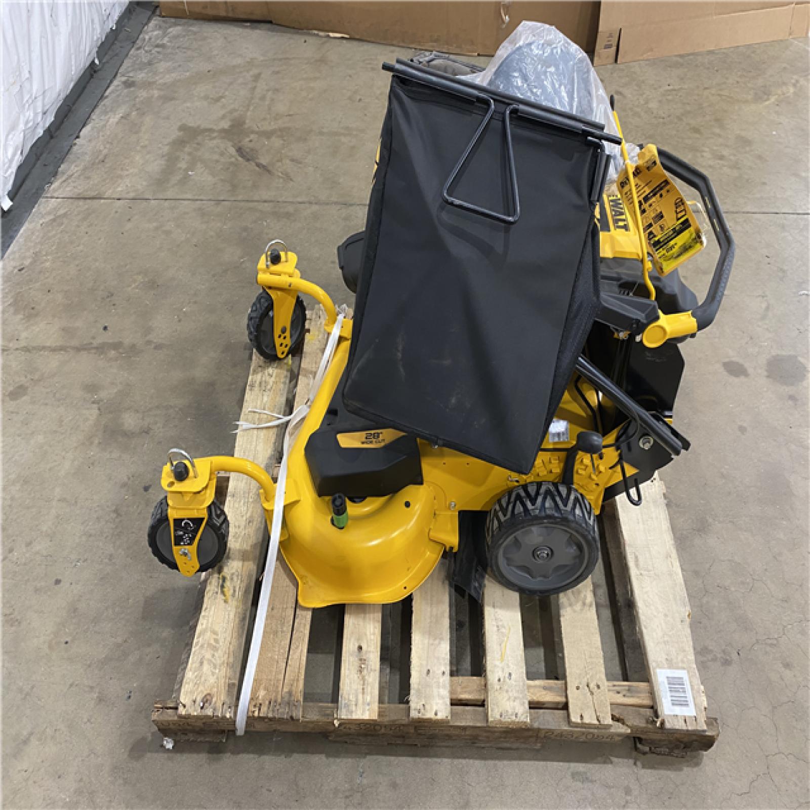 Houston Location AS IS - DEWALT 28 Lawnmower