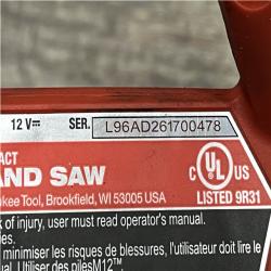 AS-IS Milwaukee FUEL 12V Lithium-Ion Cordless Compact Band Saw (Tool-Only)