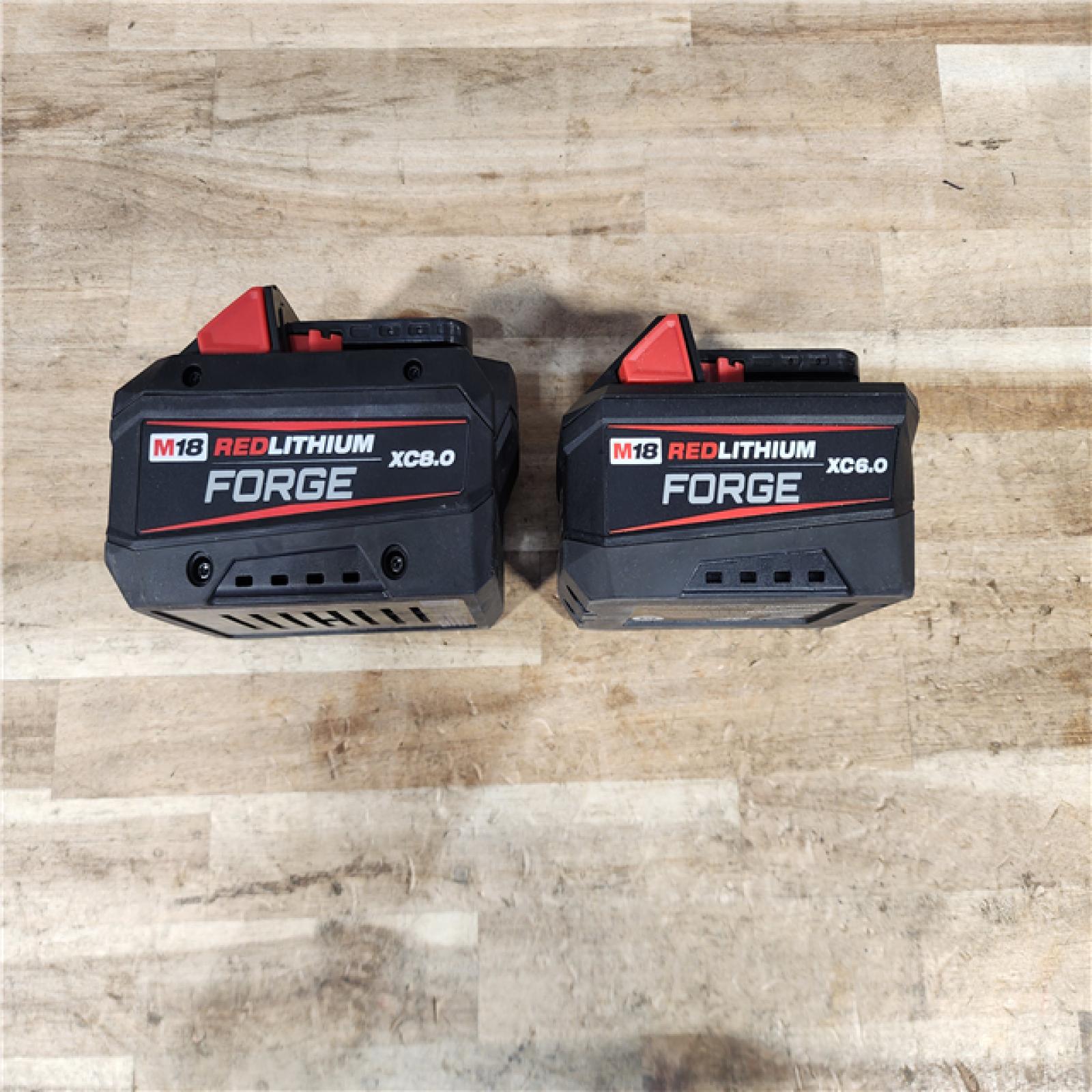 HOUSTON LOCATION - AS-IS MILWAUKEE FORGE BATTERY PACK QTY - 2