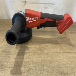 AS-IS Milwaukee 18V Lithium-Ion Brushless Cordless 4-1/2 in./5 in. Grinder w/Paddle Switch (Tool-Only)