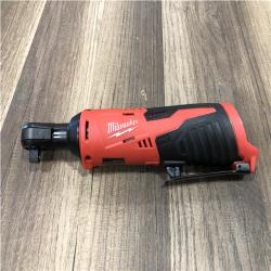 AS-IS Milwaukee 12V Lithium-Ion Cordless 3/8 in. Ratchet (Tool-Only)