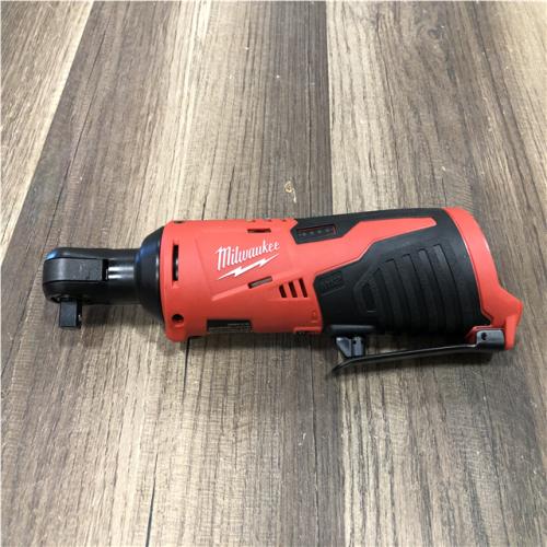 AS-IS Milwaukee 12V Lithium-Ion Cordless 3/8 in. Ratchet (Tool-Only)
