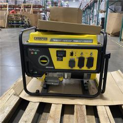 Dallas Location - As-Is Champion Power Equipment 7850/6250-Watt Fuel Portable Generator