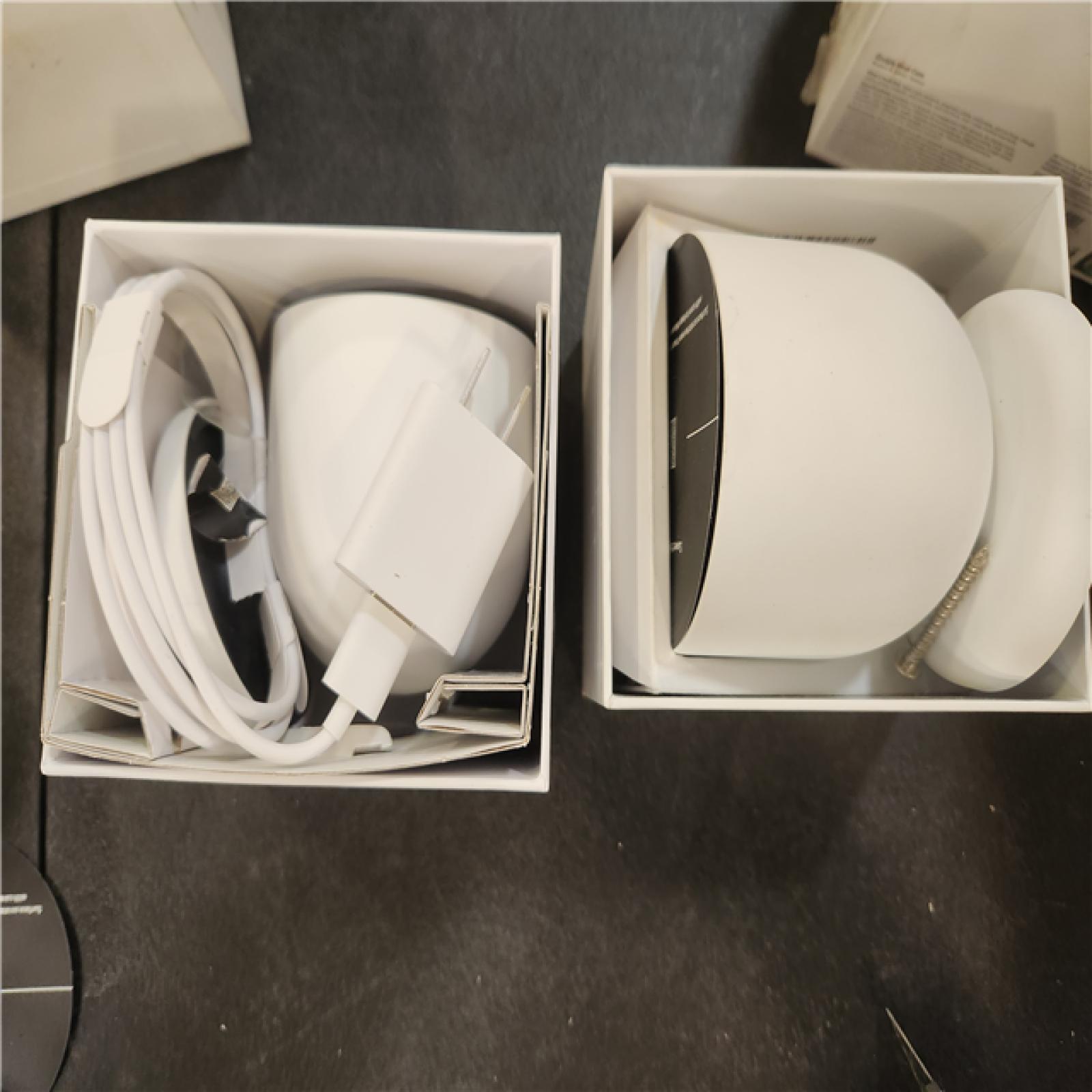 Phoenix AS-IS Google Nest Indoor/Outdoor Wireless Smart Security Camera (Battery) 2-Pack