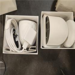 Phoenix AS-IS Google Nest Indoor/Outdoor Wireless Smart Security Camera (Battery) 2-Pack