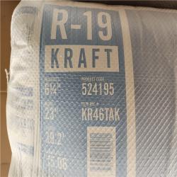 Phoenix Location NEW Knauf Insulation R-19 EcoRoll Kraft Faced Fiberglass Insulation Roll 23 in. x 39.2 ft. x 6-1/4 in. (180 SF/ 12-Bags)