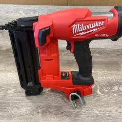 AS-IS Milwaukee FUEL 18-Volt Lithium-Ion Brushless Cordless Gen II 18-Gauge Brad Nailer (Tool-Only)