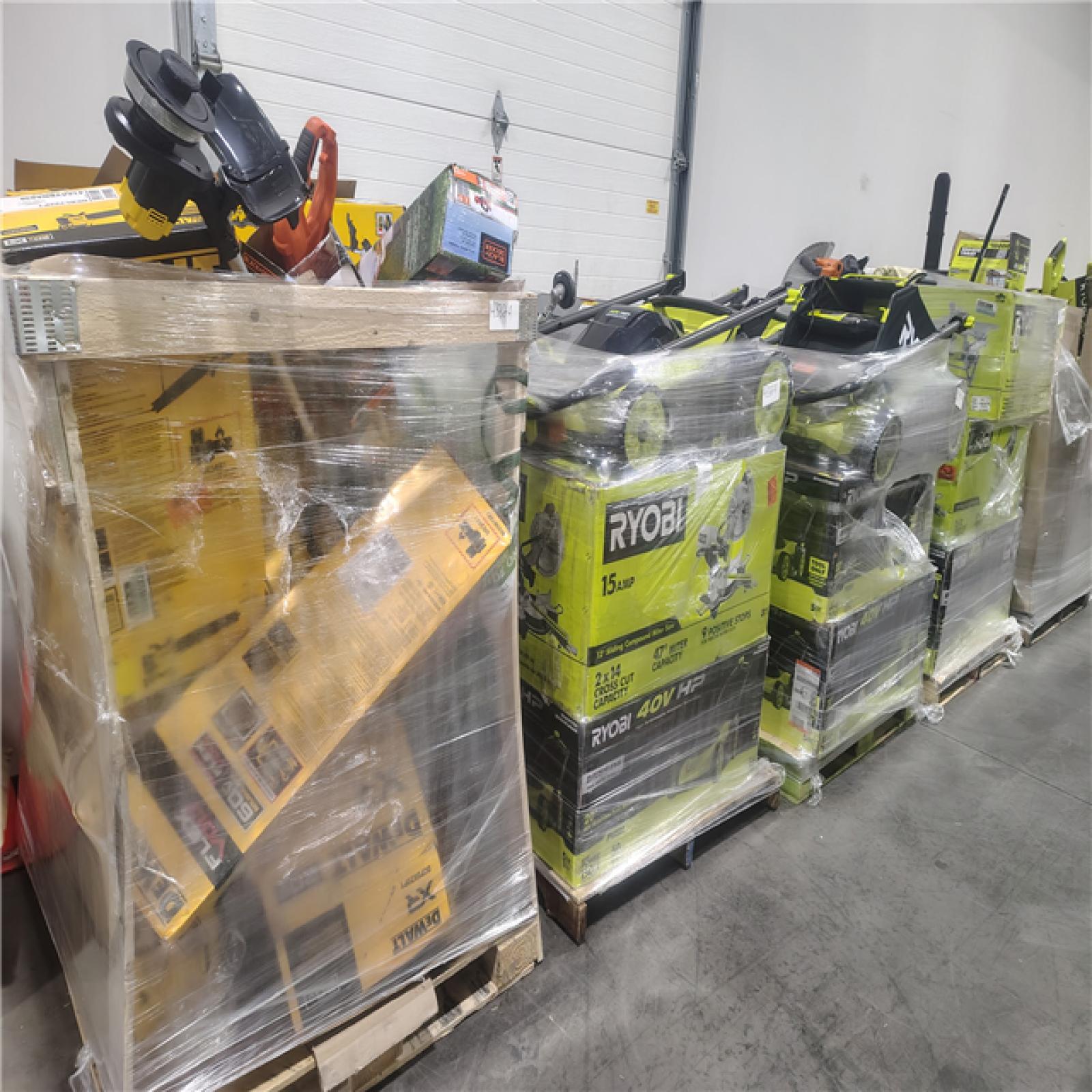 Pittston Location As-Is Power Tools Partial Truckload (14 Pallets) 4332-A