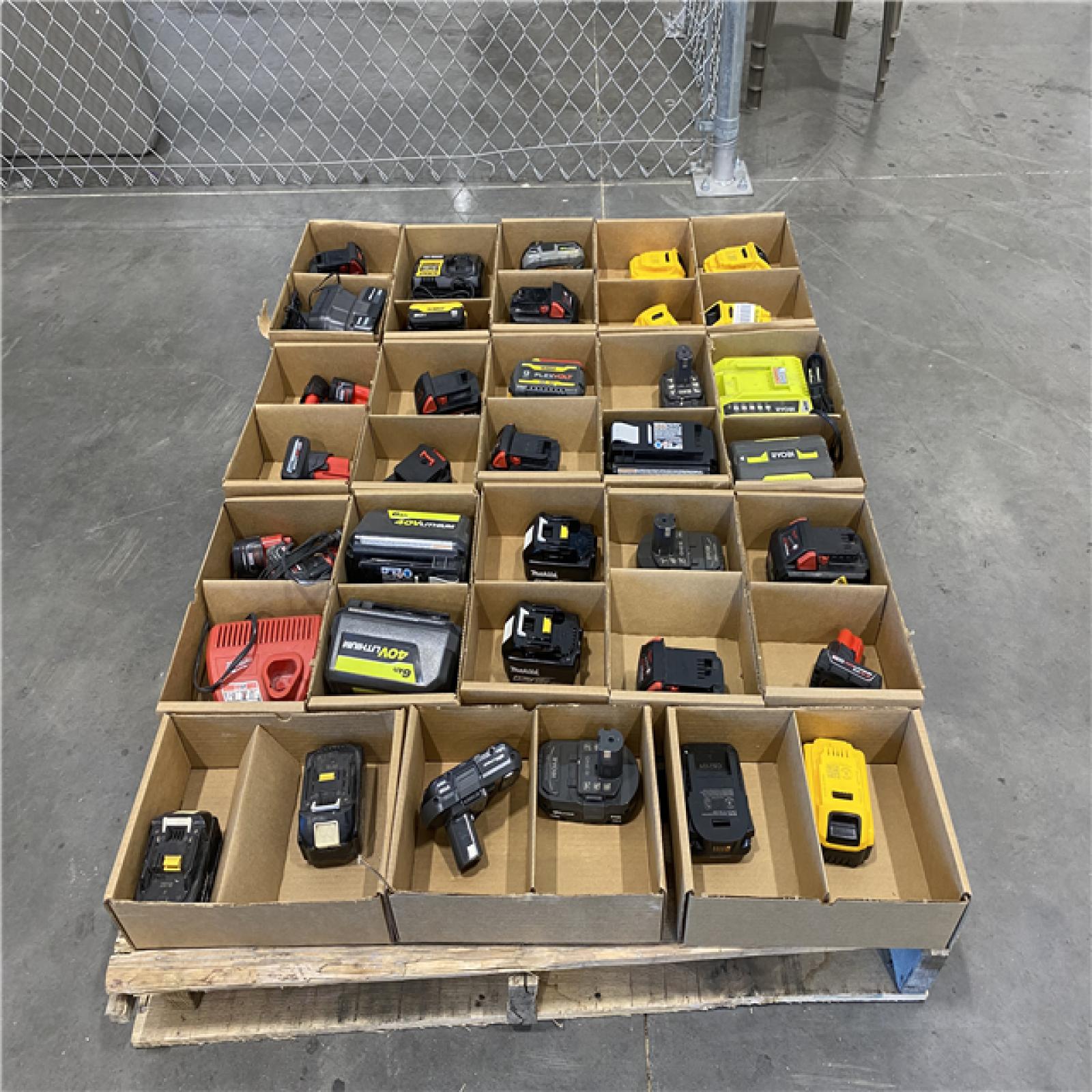 DALLAS LOCATION - AS-IS BATTERY PALLET