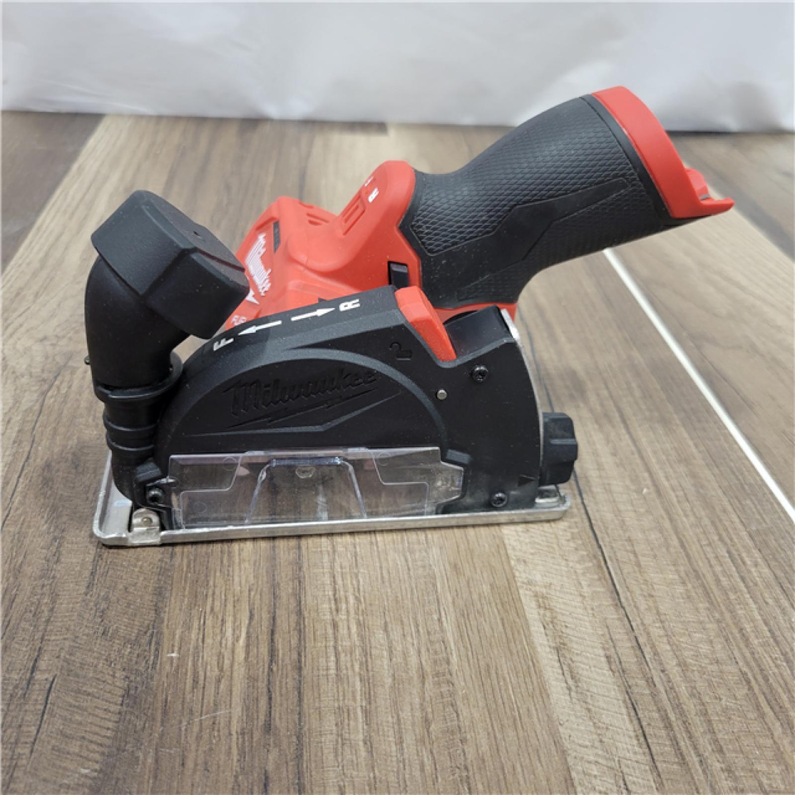 AS-IS Milwaukee M12 FUEL 12V Lithium-Ion Brushless Cordless 3 in. Cut Off Saw (Tool-Only)