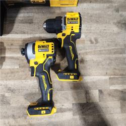 HOUSTON LOCATION - AS-IS DEWALT ATOMIC 20-Volt MAX Lithium-Ion Cordless (2-Tool) Combo Kit