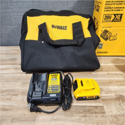 HOUSTON LOCATION - AS-IS DEWALT 20V MAX XR Lithium-Ion Cordless 2-1/2 in. 15-Gauge Finish Nailer Kit
