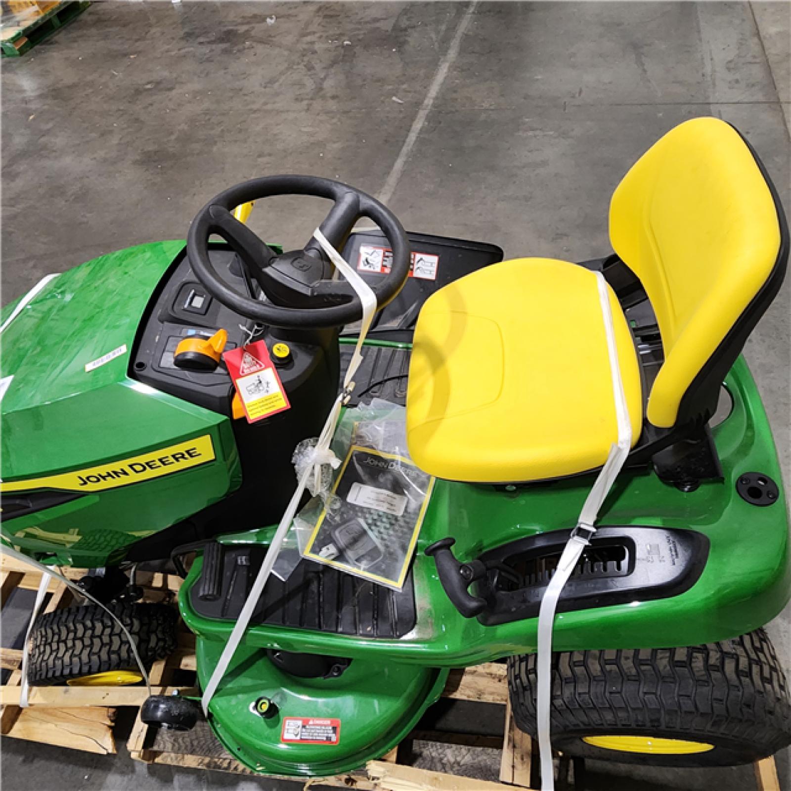 Dallas Location - As-Is John Deere S120 42 in. 22 HP V-Twin Gas Hydrostatic Riding Lawn Mower