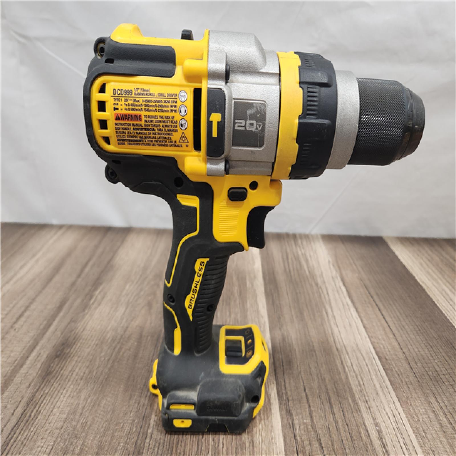 AS-IS- DeWalt 18v XR Cordless High Power Combi Hammer Drill (TOOL ONLY)