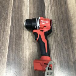 AS-IS Milwaukee 18V Lithium-Ion Brushless Cordless 1/2 in. Compact Drill/Driver (Tool-Only)