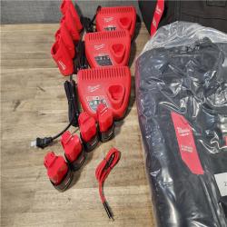 HOUSTON LOCATION - AS-IS MILWAUKEE 4 HEATED CLOTHING COMBO KIT