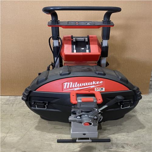 Houston Location AS-IS Milwaukee Sewer Drum Machine W/ Powertredz Lift Assist