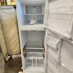 California AS-IS Vissani 18 cu. ft. Top Freezer Refrigerator DOE in White