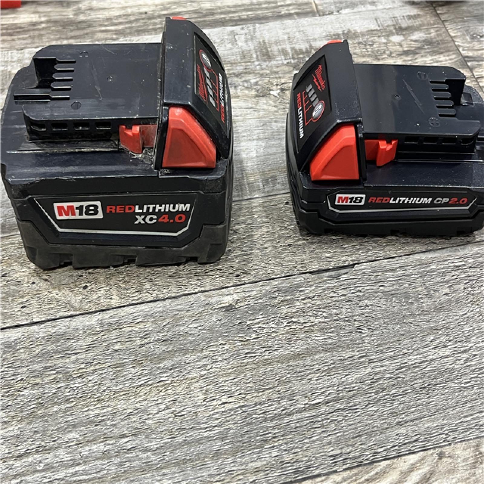 AS-IS Milwaukee 18-Volt Lithium-Ion Brushless Cordless Compact Hammer Drill/Impact Combo Kit