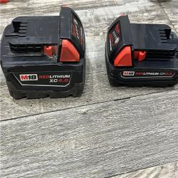 AS-IS Milwaukee 18-Volt Lithium-Ion Brushless Cordless Compact Hammer Drill/Impact Combo Kit