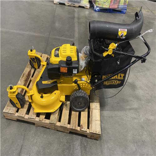 Dallas Location - As-Is Shop DEWALT 28 in. 224cc Gas RWD Self-Propelled Lawn Mower