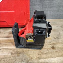 HOUSTON LOCATION - AS-IS Milwaukee 12-Volt Lithium-Ion Cordless Green 250 ft. 3-Plane Laser Level Kit