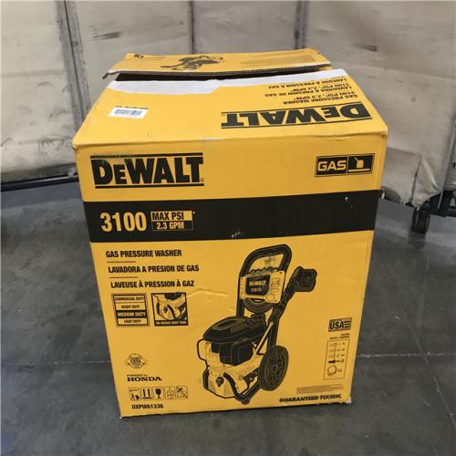 California AS-IS DEWALT 3100 PSI 2.3 GPM Gas Cold Water Professional Pressure Washer with HONDA GCV170 Engine