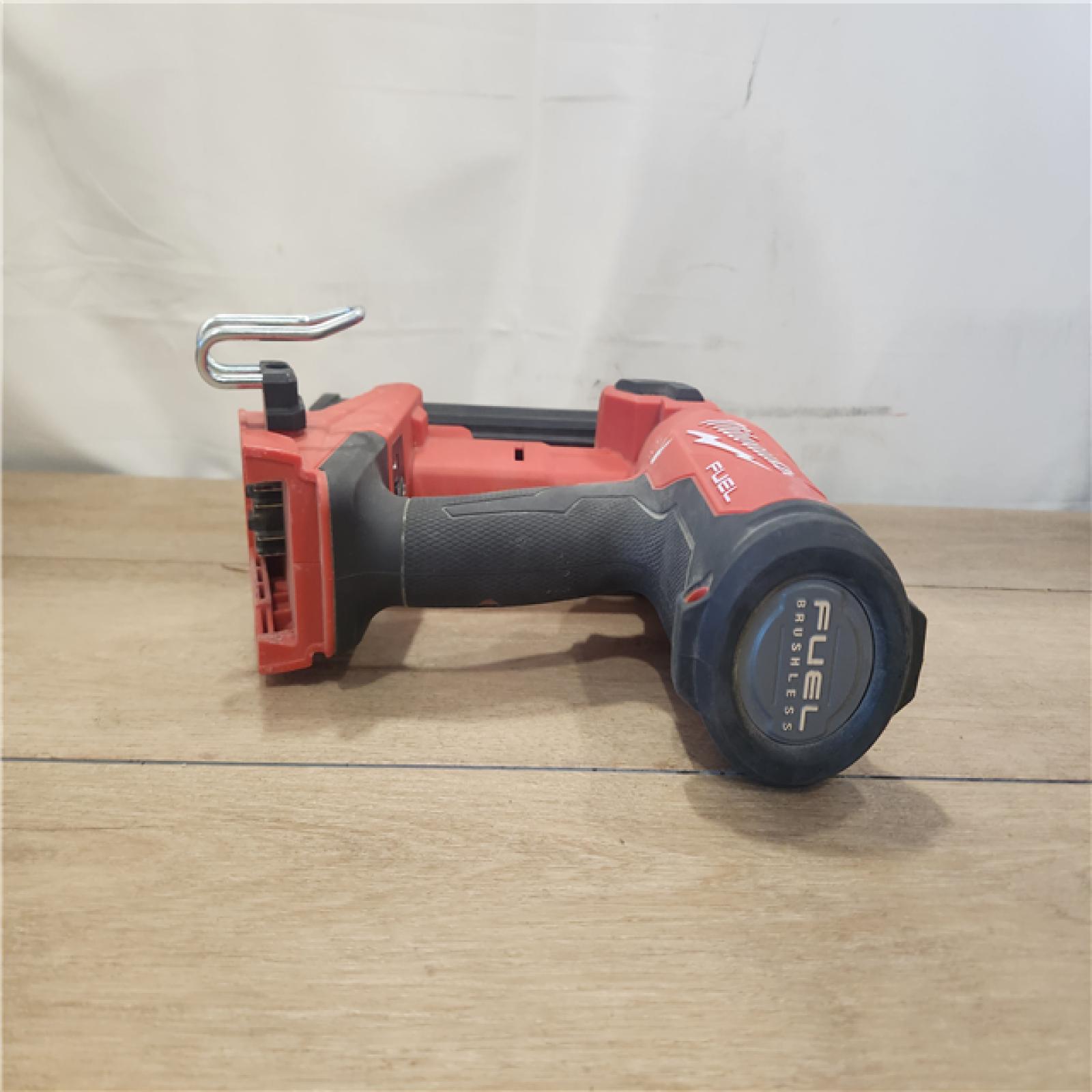 AS-IS- Milwaukee FUEL 18-Volt Lithium-Ion Brushless Cordless Gen II 18-Gauge Brad Nailer (Tool-Only)