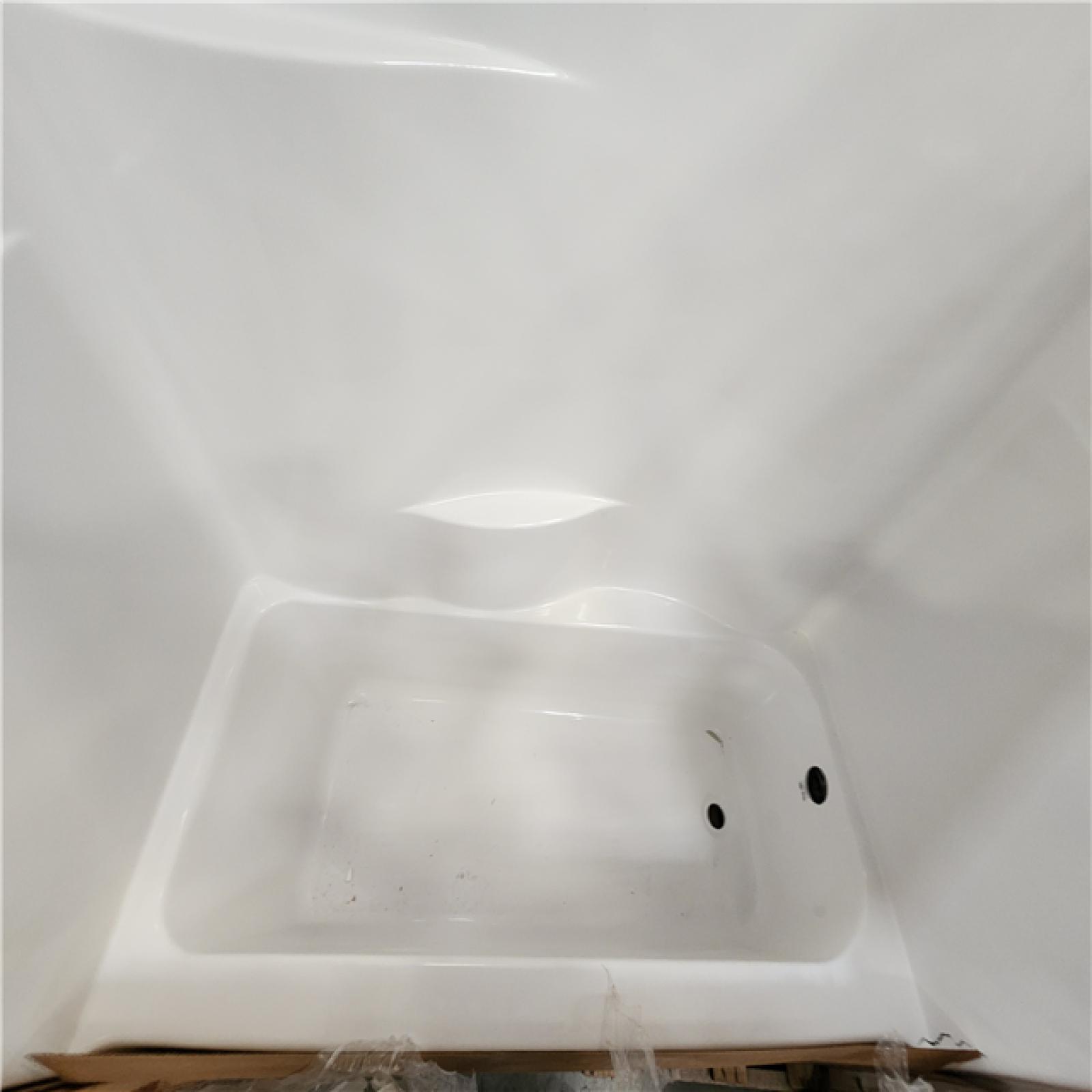 Phoenix Aquatic Everyday Acrylx 60 in. x 30 in. x 72 in. Rectangular Tub Shower Combo Unit with Right Drain in White