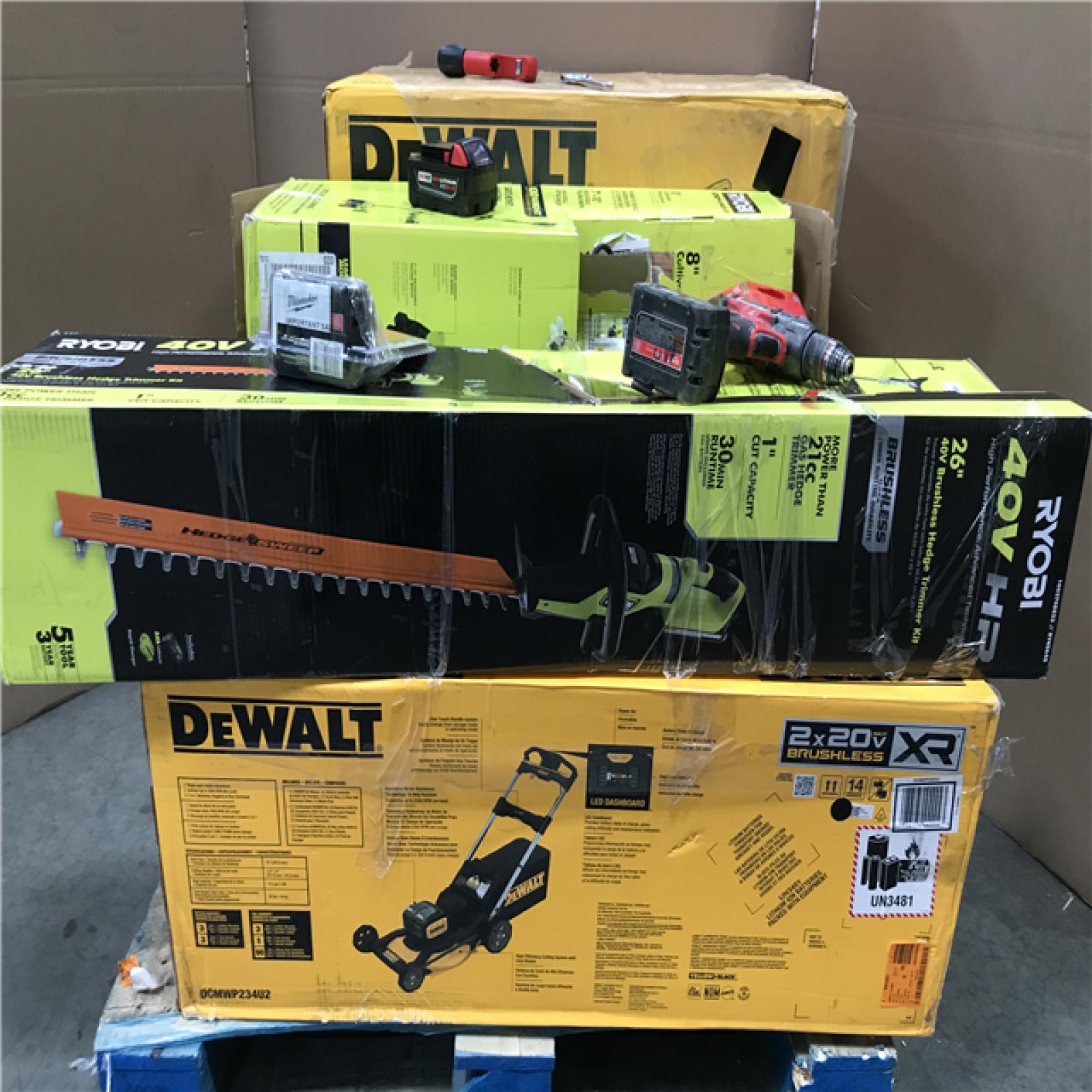 CALIFORNIA AS IS TOOL PALLET