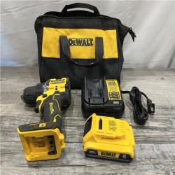 AS-IS DEWALT Atomic 20V Lithium-Ion Cordless Compact 1/2 in. Drill/Driver Kit