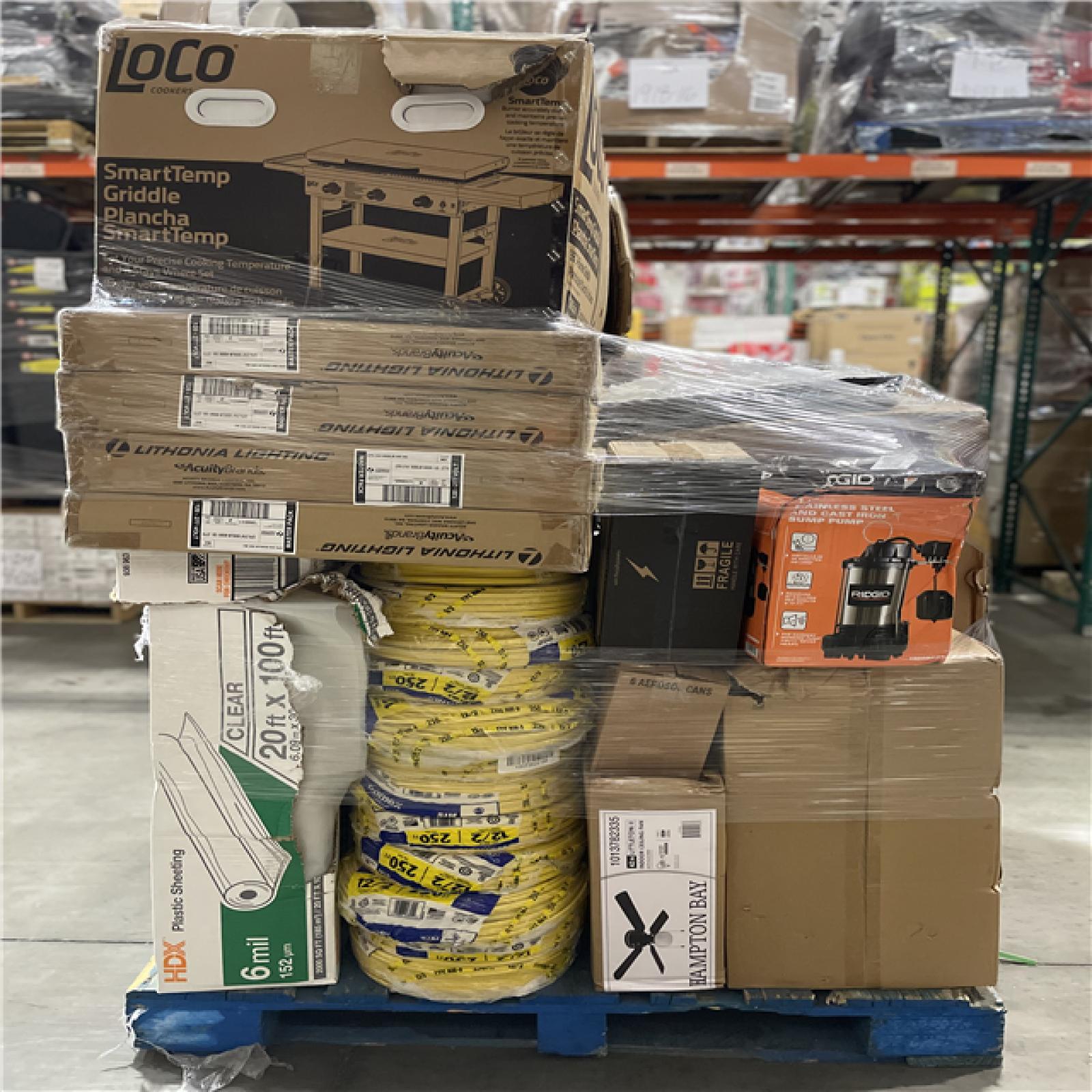 DALLAS LOCATION- AS-IS HOME IMPROVEMENT PALLET