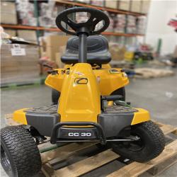 Dallas Location - As-Is Cub Cadet CC30 Riding Lawn Mower