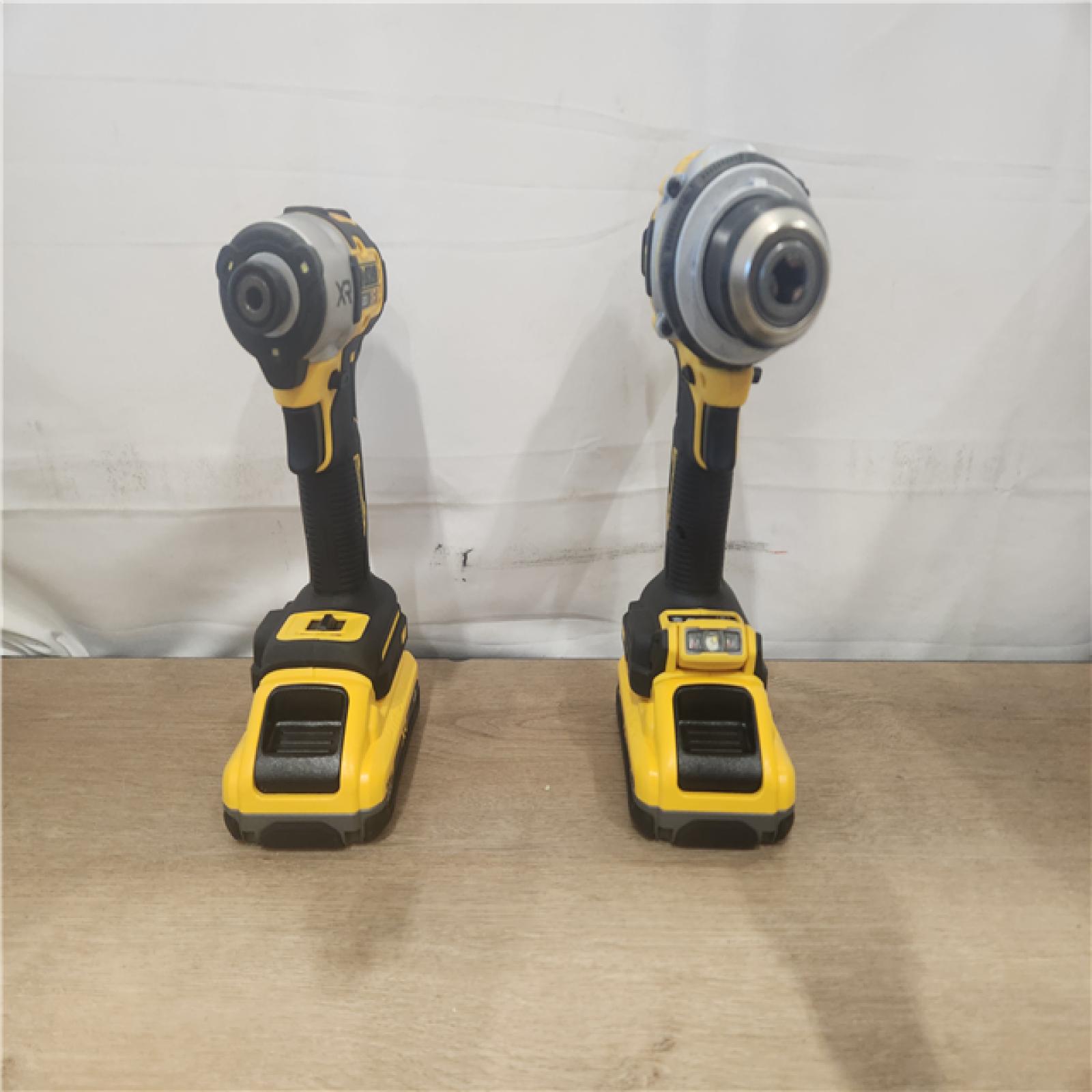 AS-IS- DEWALT 20V MAX Lithium-Ion Cordless 2-Tool Combo Kit