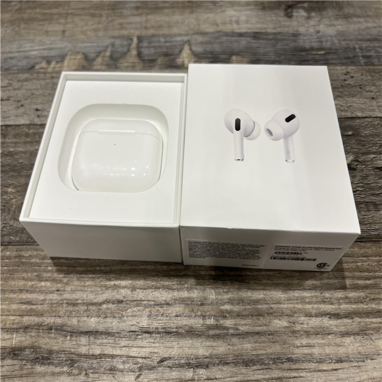 AS-IS Apple - AirPods Pro (1st generation) with Magsafe Charging Case - White