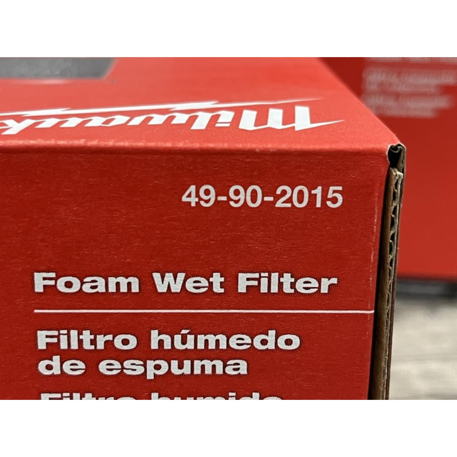 NEW -  Milwaukee Foam Wet Filter (Lot Of 6)