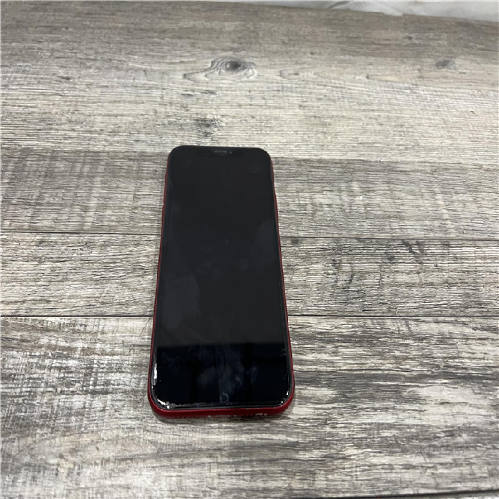 AS-IS  iPhone XR  128GB Red  MT3V2LL/A