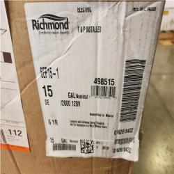 Phoenix NEW Richmond 15 Gal. 2000-Watt Single Element Electric Point of Use Water Heater with 6-Year Warranty