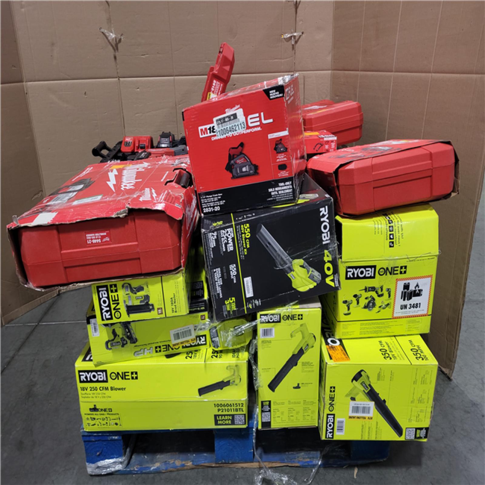 CALIFORNIA AS-IS TOOL PALLET