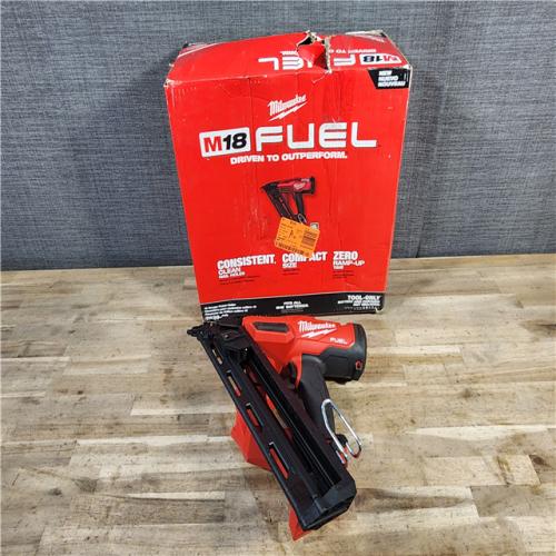 HOUSTON LOCATION - AS-IS Milwaukee 2839-20 M18 FUEL 15 Ga. 18 Volt Brushless Angled Finish Nailer (TOOL ONLY)