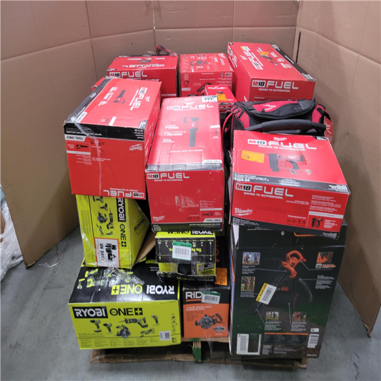 CALIFORNIA AS-IS TOOL PALLET