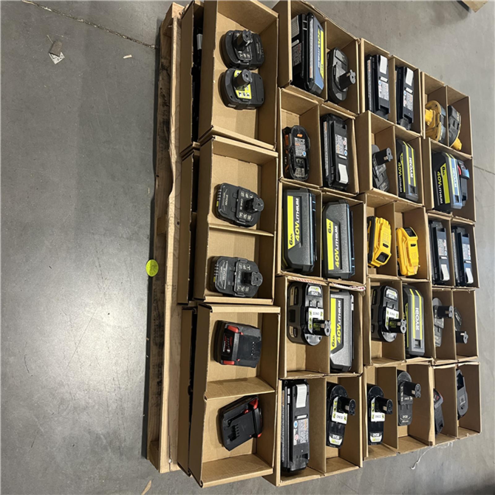 DALLAS LOCATION - AS-IS BATTERY  PALLET