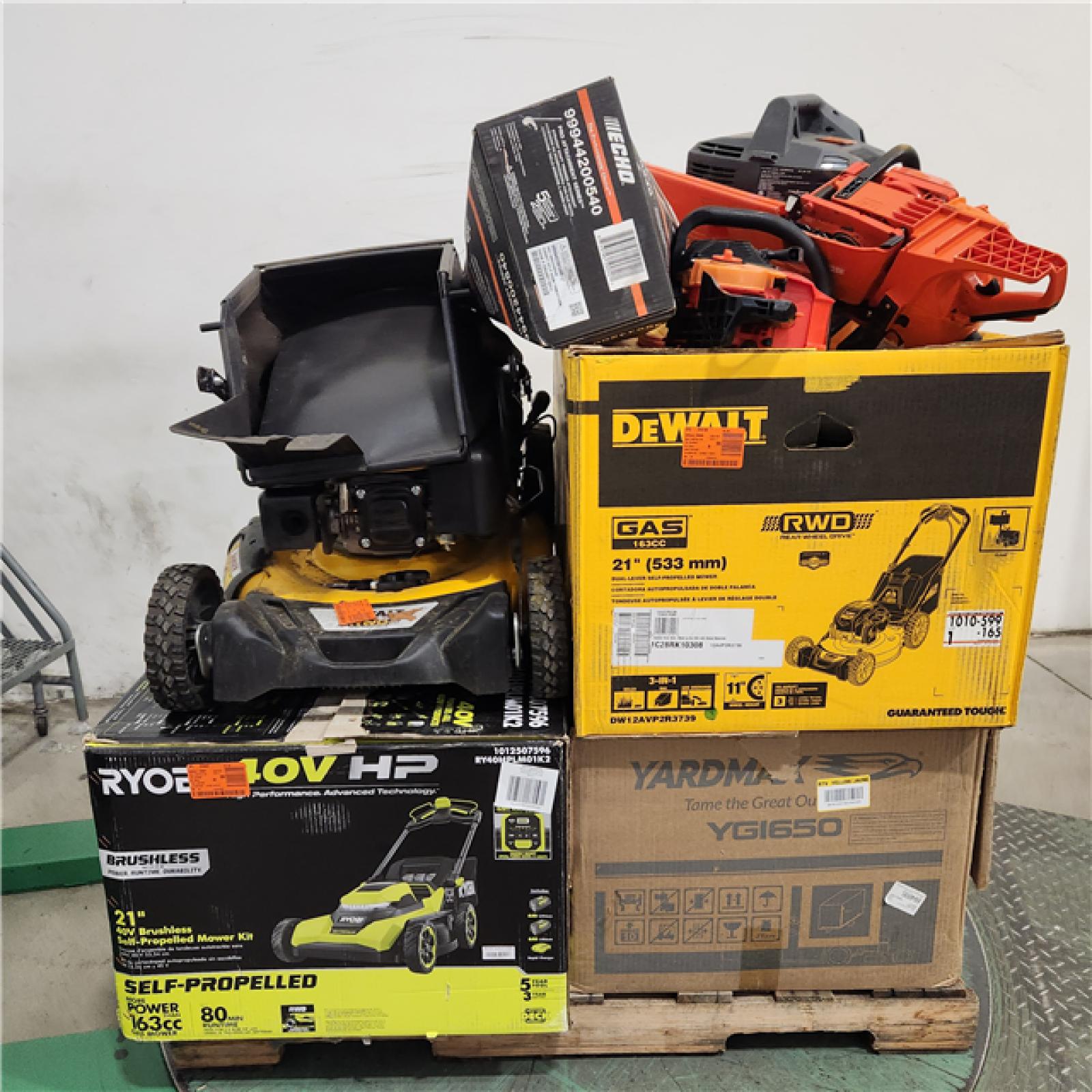 Dallas Location - As-Is Outdoor Power Equipment