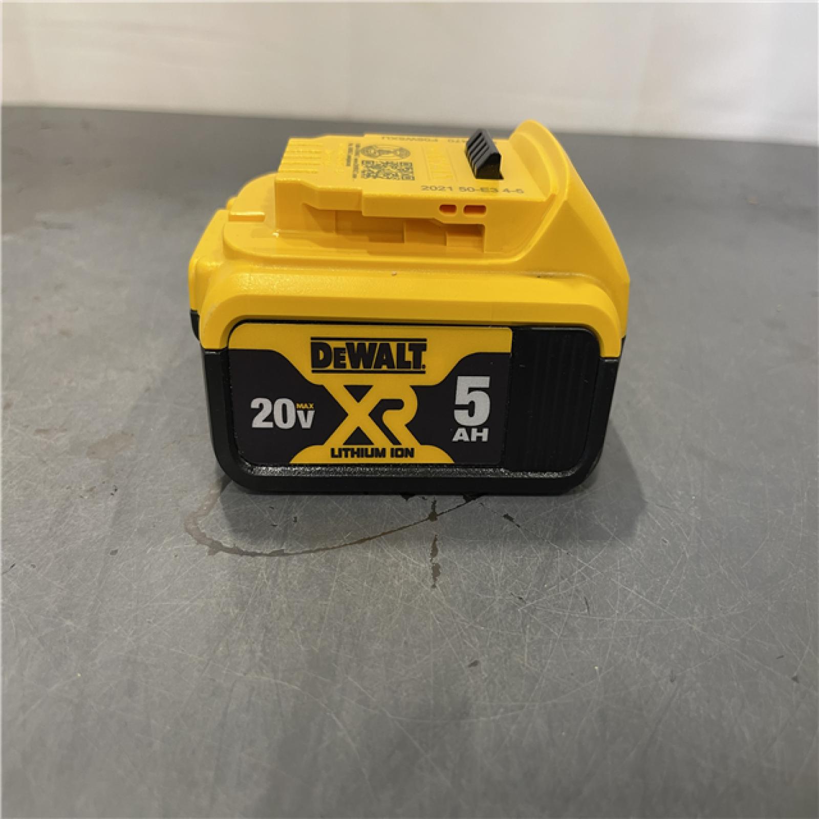 AS-IS - DEWALT 20-Volt Maximum XR 5.0 Ah Battery Pack and Charger
