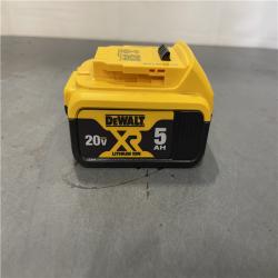 AS-IS - DEWALT 20-Volt Maximum XR 5.0 Ah Battery Pack and Charger
