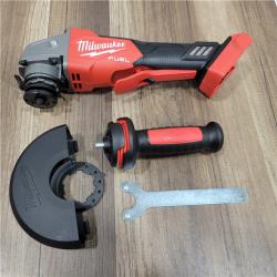 AS-IS Milwaukee 2880-20 M18 FUEL 18-Volt Lithium-Ion Brushless Cordless 4-1/2 in./5 in. Grinder W/Paddle Switch (Tool-Only)