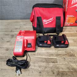 HOUSTON LOCATION - AS-IS Milwaukee 18V Cordless Brushed 2-Tool Drill/Driver and Impact Driver Kit