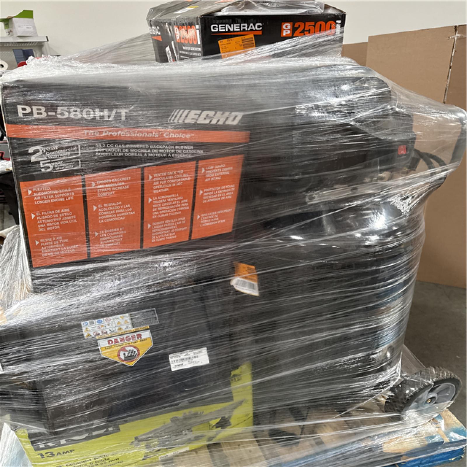 California AS-IS Outdoor Power Equipment